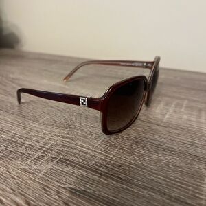 Fendi Sunglasses - with fendi stitched sunglass case